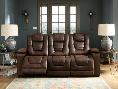 Owner's Box Power Reclining Sofa