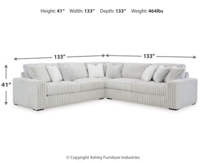 Stupendous 3-Piece Sectional
