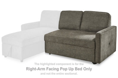 Kerle Right-Arm Facing Pop Up Bed