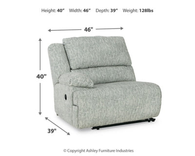 McClelland Left-Arm Facing Recliner