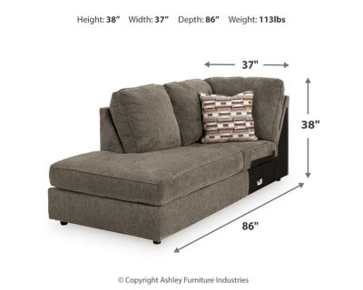 O'Phannon Left-Arm Facing Corner Chaise