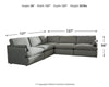 Tanavi 5-Piece Sectional