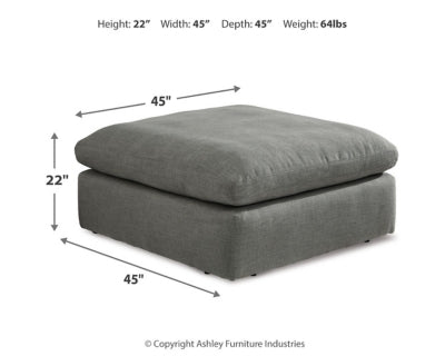 Tanavi Oversized Accent Ottoman