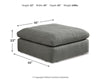 Tanavi Oversized Accent Ottoman