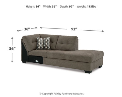 Mahoney Right-Arm Facing Corner Chaise