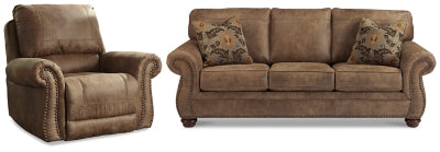 Larkinhurst Sofa and Recliner