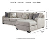 Dellara 3-Piece Sectional with Chaise