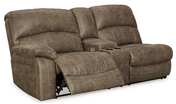 Segburg Left-Arm Facing Power Reclining Sofa with Console