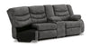 Partymate Right-Arm Facing Reclining Loveseat with Half Wedge Console