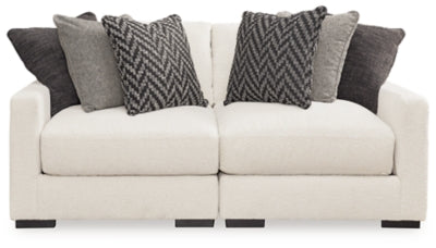 Elissa Court 2-Piece Sectional Loveseat