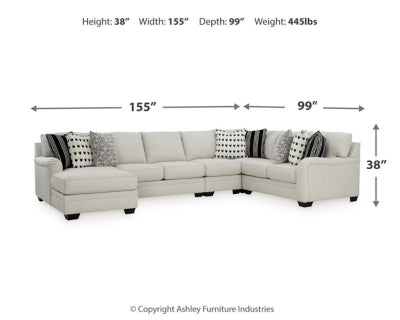 Huntsworth 5-Piece Sectional with Chaise