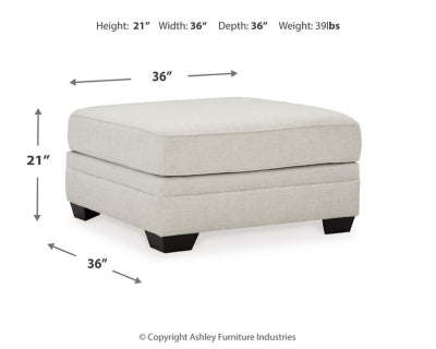 Huntsworth Oversized Accent Ottoman