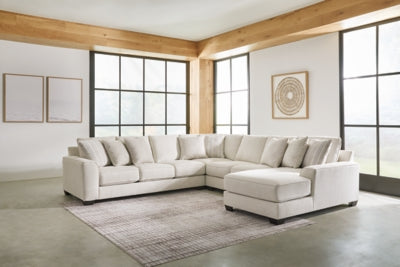 Lerenza 4-Piece Sectional with Chaise