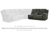 Nettington Right-Arm Facing Power Reclining Loveseat with Console