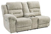 Family Den Left-Arm Facing Power Reclining Loveseat with Console