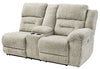 Family Den Right-Arm Facing Power Reclining Loveseat with Console