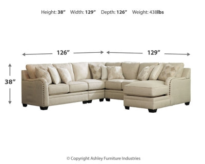 Luxora 5-Piece Sectional with Chaise