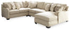 Luxora 4-Piece Sectional with Chaise
