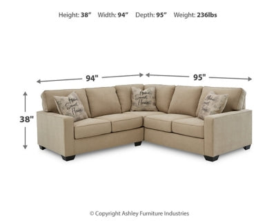 Lucina 2-Piece Sectional