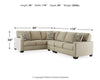 Lucina 3-Piece Sectional