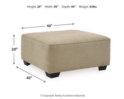 Lucina Oversized Accent Ottoman