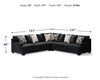 Lavernett 3-Piece Sectional