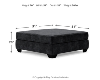 Lavernett Oversized Accent Ottoman