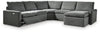Hartsdale 5-Piece Power Reclining Sectional with Chaise