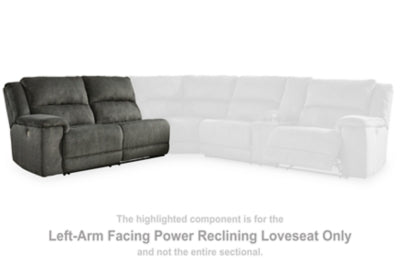 Keensburg Left-Arm Facing Power Reclining Loveseat