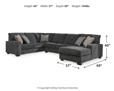 Tracling Right-Arm Facing Corner Chaise