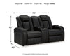 Caveman Den Power Reclining Loveseat with Console