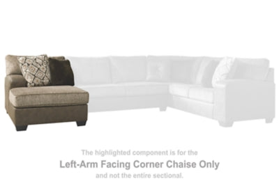 Abalone Left-Arm Facing Corner Chaise