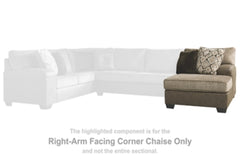 Abalone Right-Arm Facing Corner Chaise