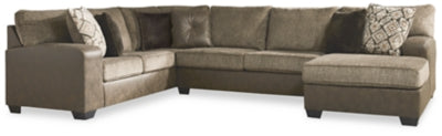 Abalone 3-Piece Sectional with Chaise