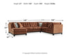 Laylabrook 3-Piece Sectional with Chaise