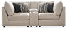 Kellway 3-Piece Sectional Loveseat