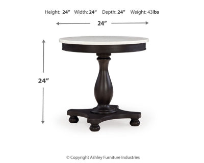 Henridge Accent Table