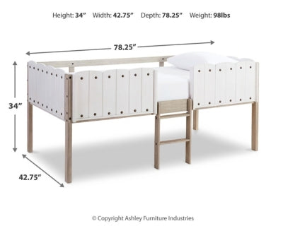 Wrenalyn Twin Loft Bed Frame