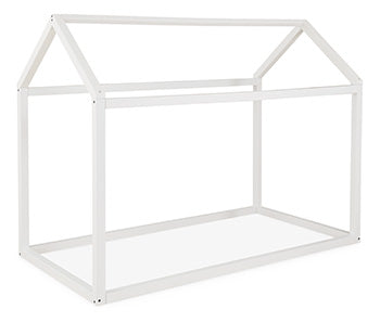 Flannibrook Twin House Bed Frame