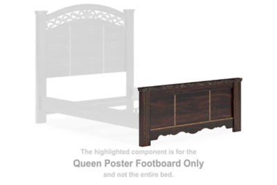 Glosmount Queen Poster Footboard