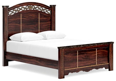 Glosmount Queen Poster Bed