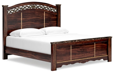 Glosmount King Poster Bed