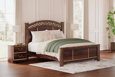 Glosmount King Poster Bed