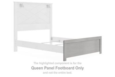 Cottonburg Queen Panel Footboard