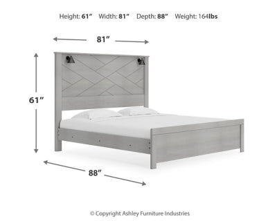 Cottonburg King Panel Bed
