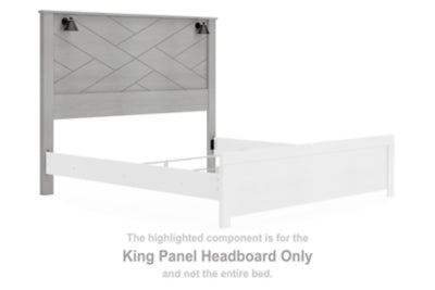 Cottonburg King Panel Headboard