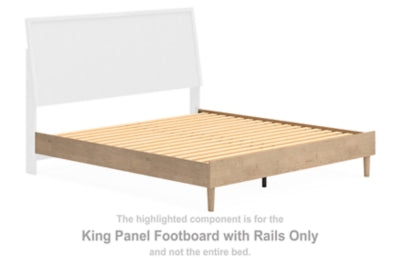 Cielden King Panel Footboard with Rails