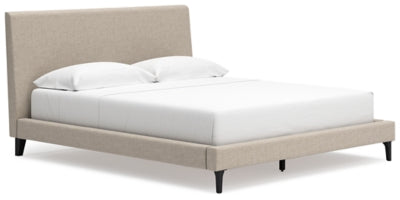 Cielden California King Upholstered Bed with Roll Slats
