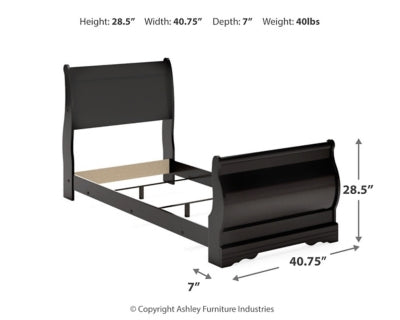 Huey Vineyard Twin Sleigh Footboard