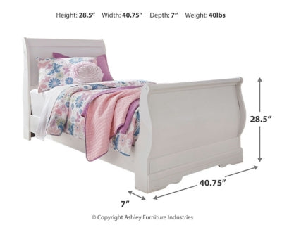 Anarasia Twin Sleigh Footboard